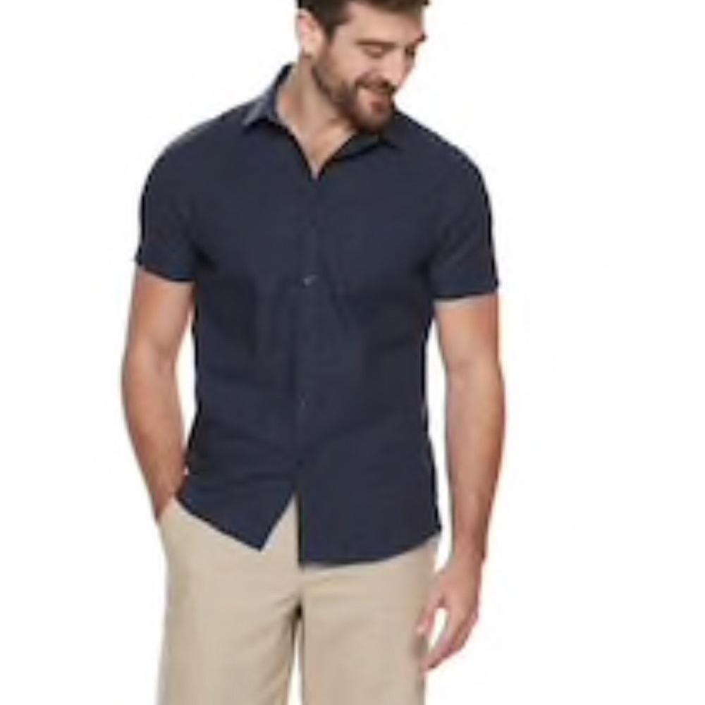 Marc Anthony stretch fit button down